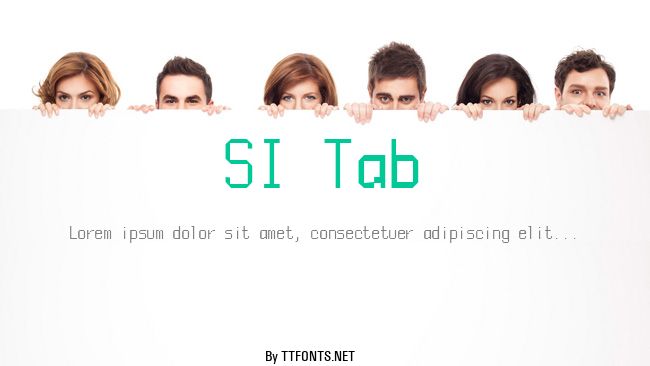 SI Tab example