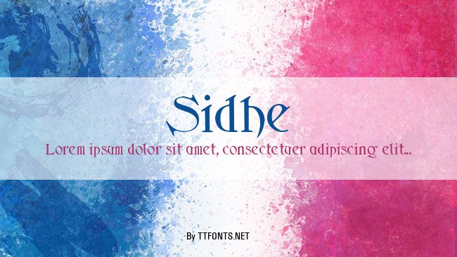 Sidhe example