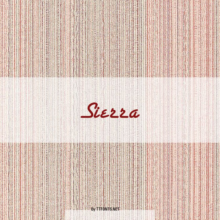Sierra example