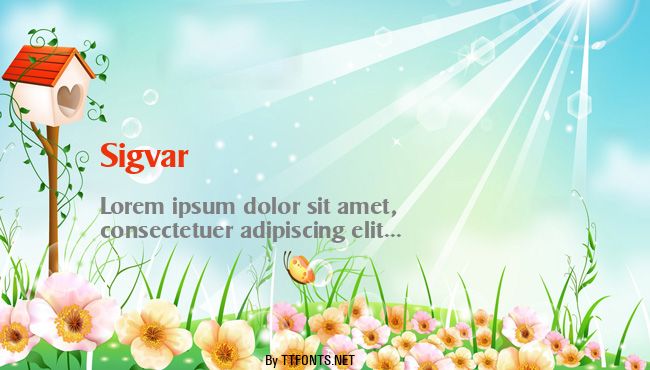 Sigvar example