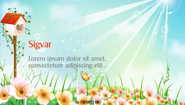 Sigvar example
