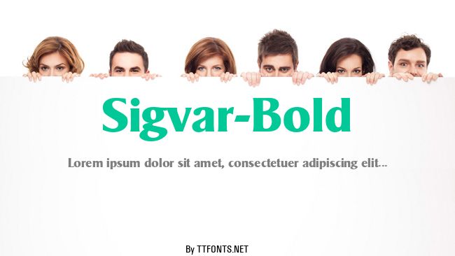 Sigvar-Bold example