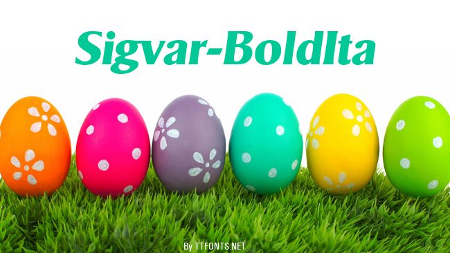 Sigvar-BoldIta example