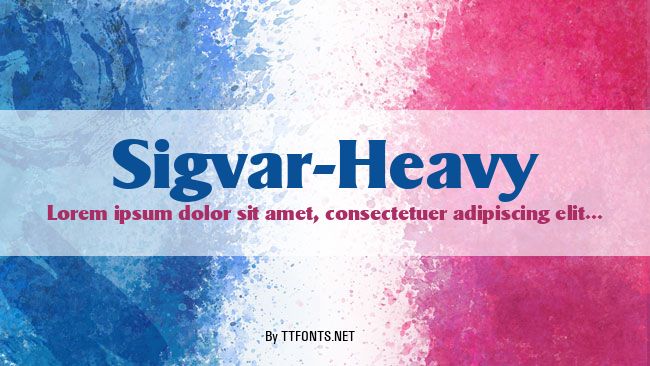 Sigvar-Heavy example