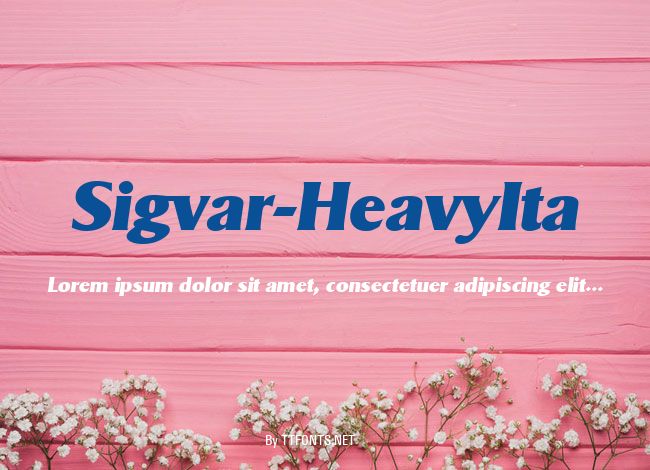 Sigvar-HeavyIta example