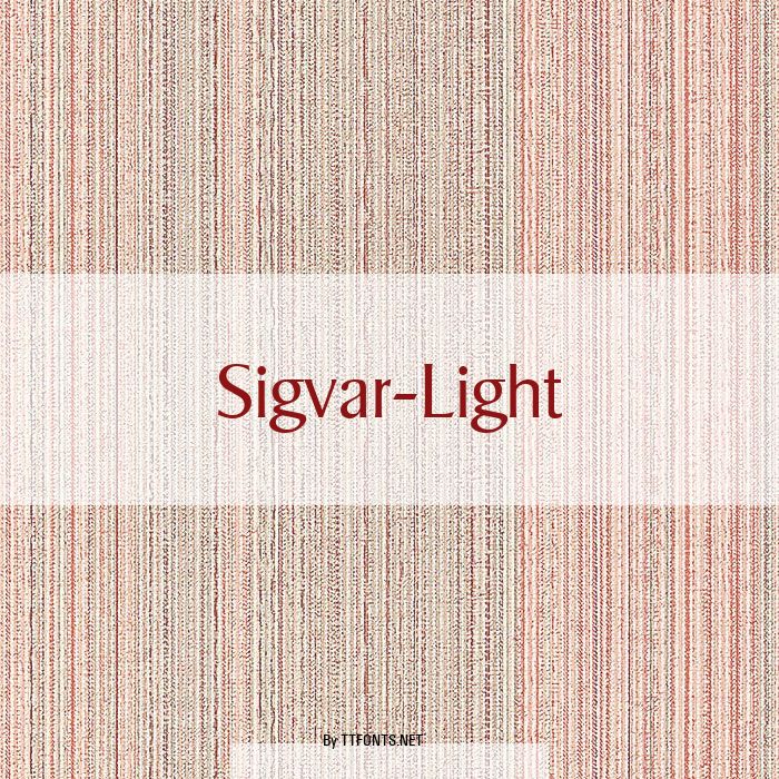 Sigvar-Light example