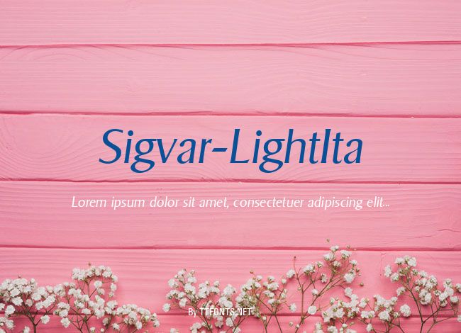 Sigvar-LightIta example