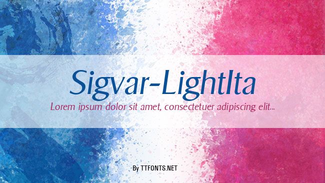 Sigvar-LightIta example