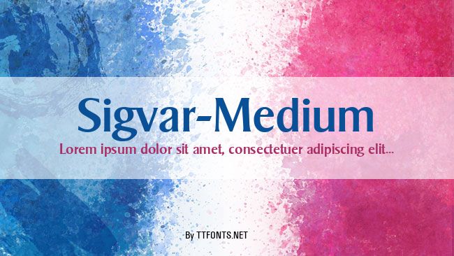 Sigvar-Medium example