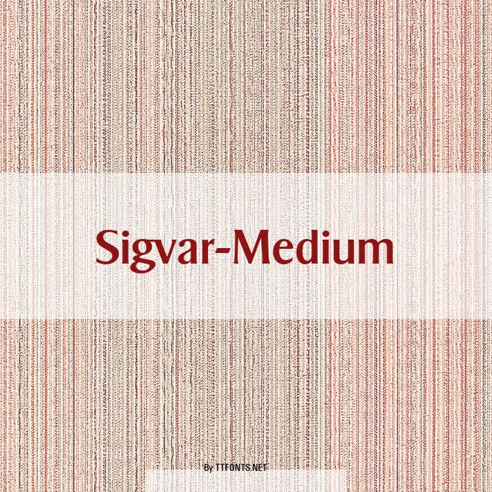 Sigvar-Medium example