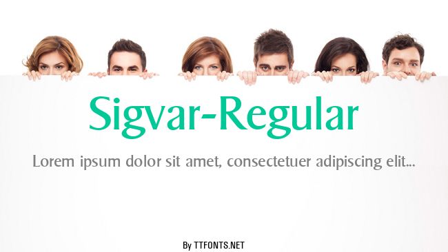 Sigvar-Regular example