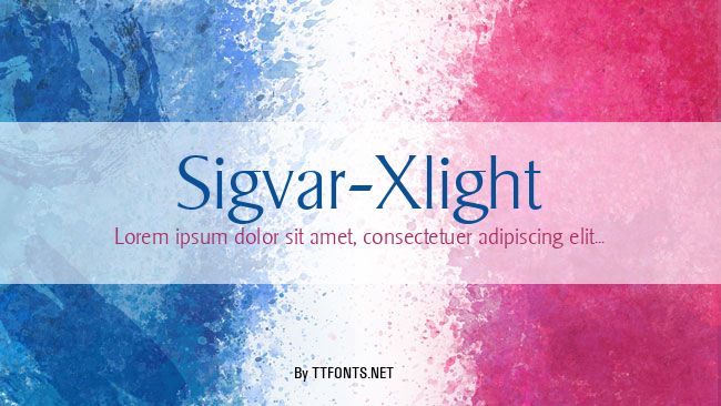 Sigvar-Xlight example
