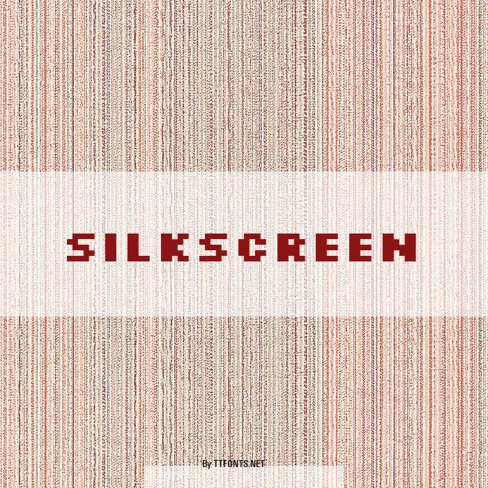 Silkscreen example