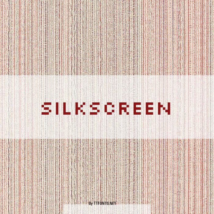 Silkscreen example