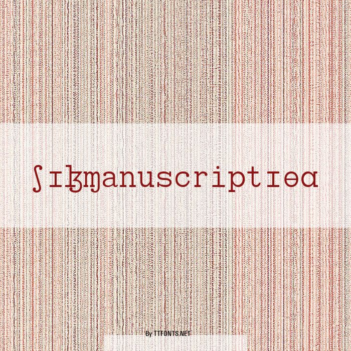 SILManuscriptIPA example