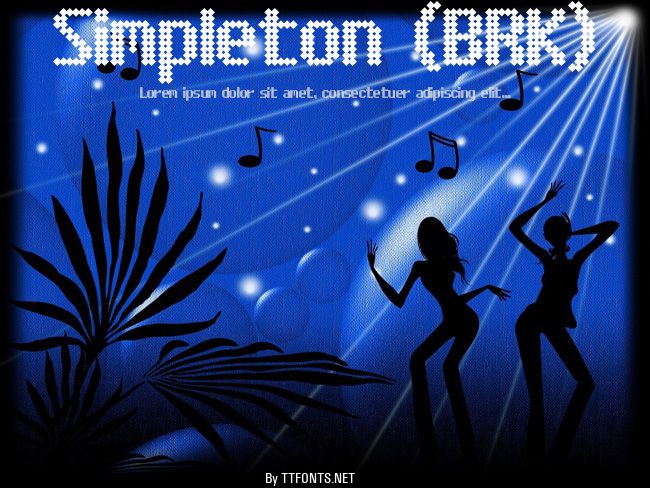Simpleton (BRK) example