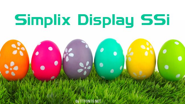 Simplix Display SSi example