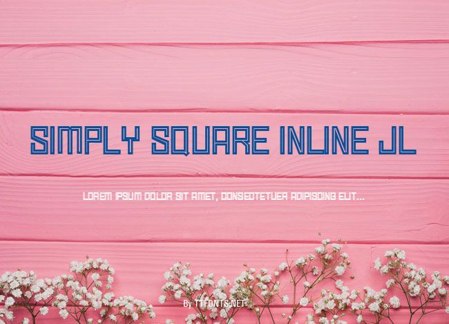Simply Square Inline JL example