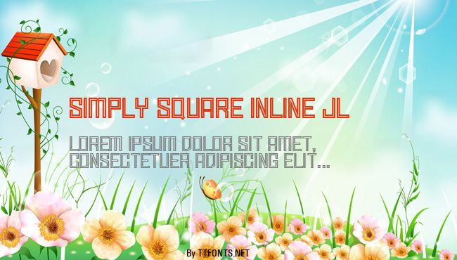 Simply Square Inline JL example