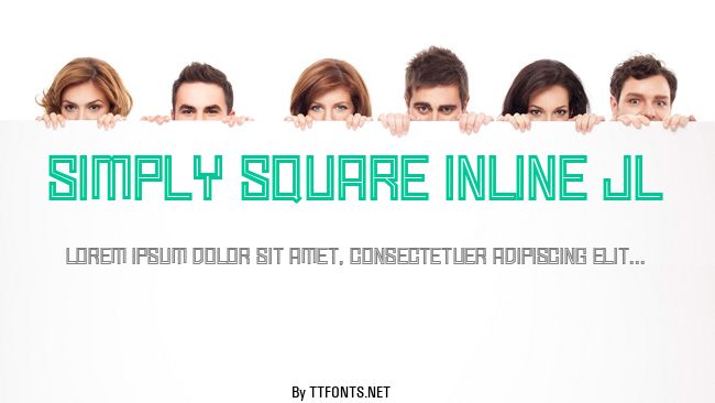 Simply Square Inline JL example