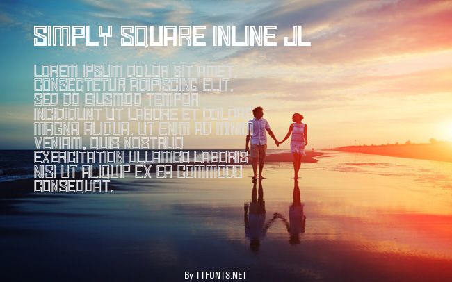 Simply Square Inline JL example