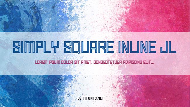 Simply Square Inline JL example