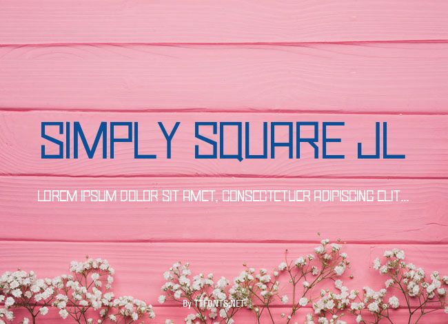 Simply Square JL example