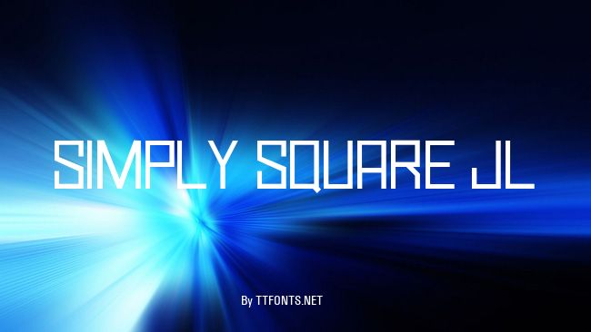 Simply Square JL example
