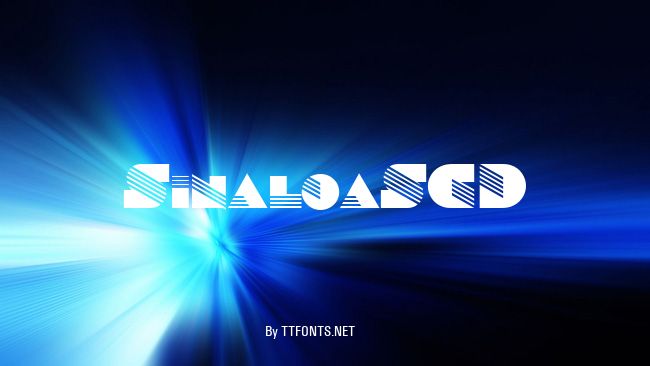 SinaloaSCD example