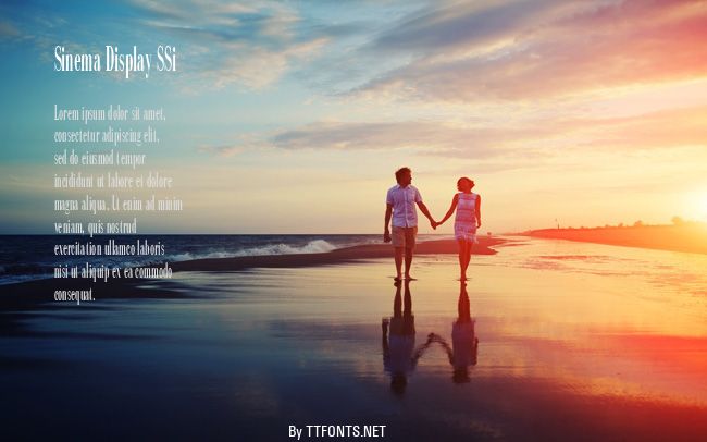 Sinema Display SSi example