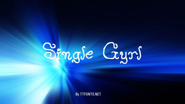Single Gyrl example
