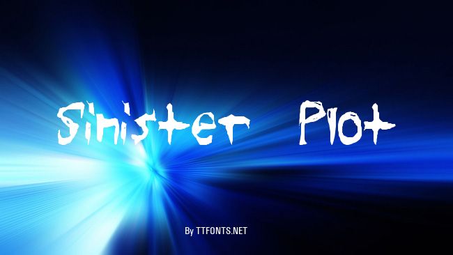 Sinister Plot example