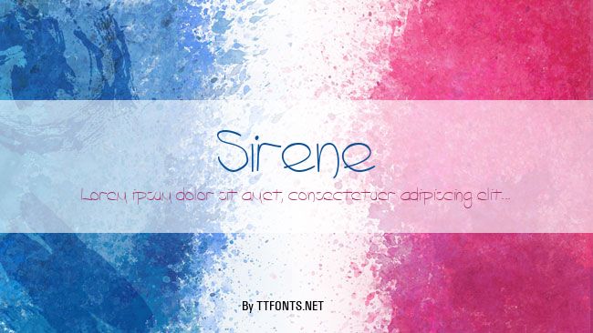 Sirene example