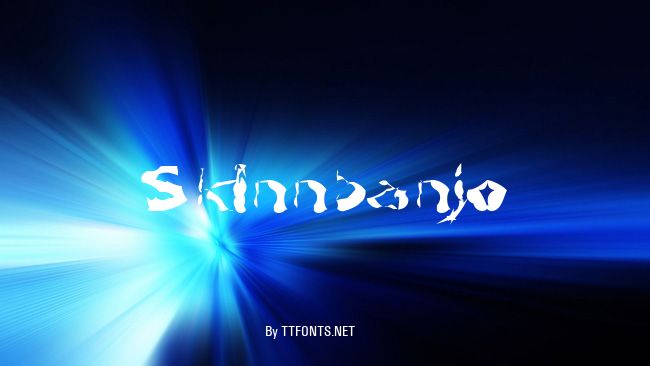 Skinnbanjo example