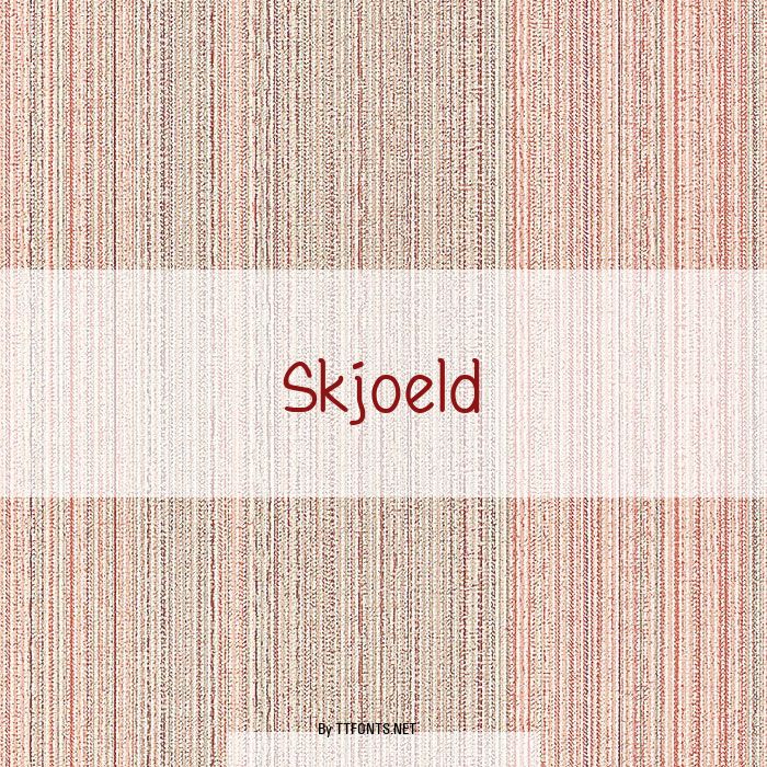 Skjoeld example