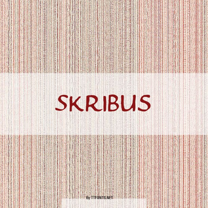 Skribus example