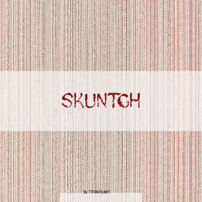 Skuntch example