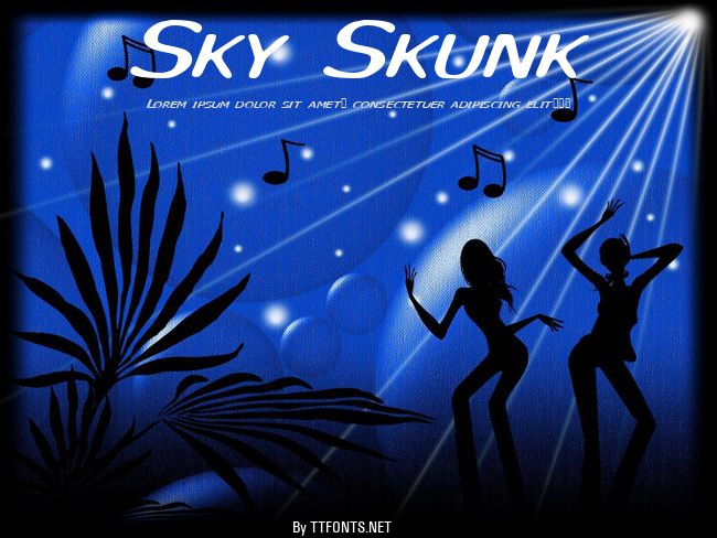 Sky Skunk example