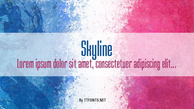 Skyline example