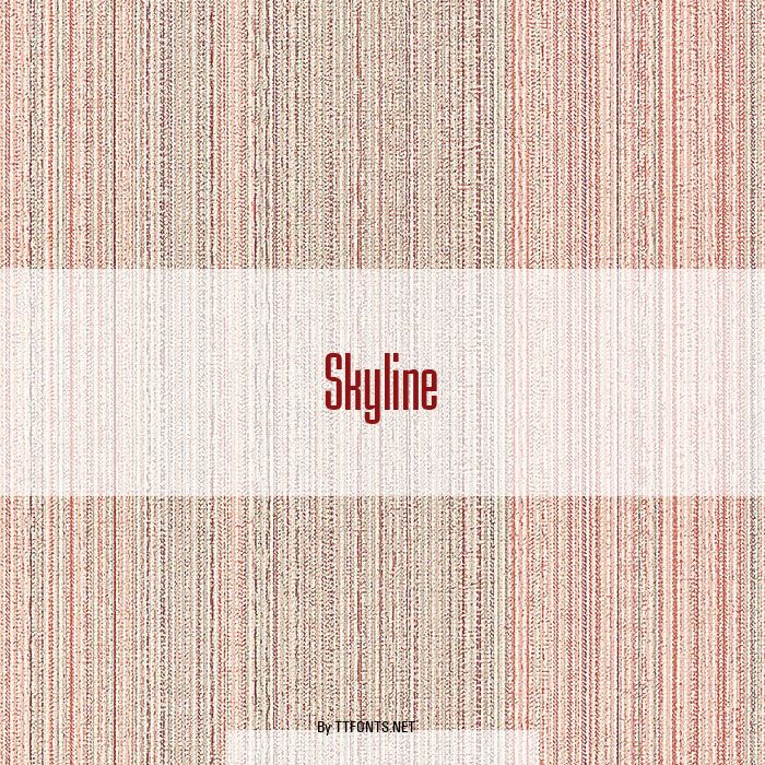 Skyline example