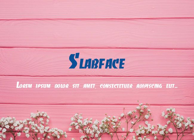 Slabface example