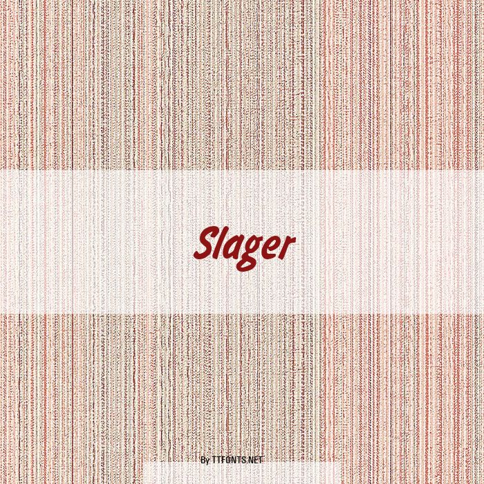 Slager example