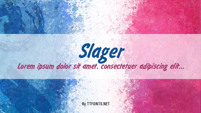 Slager example