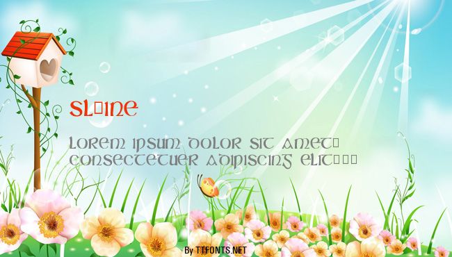 Sl�ine example