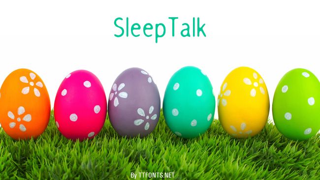 SleepTalk example