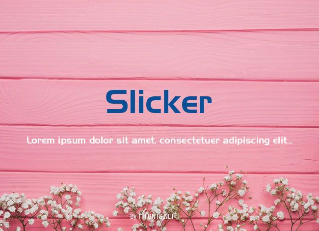 Slicker example