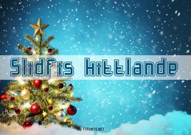Slidfis kittlande example