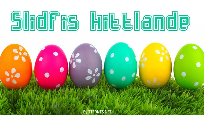 Slidfis kittlande example