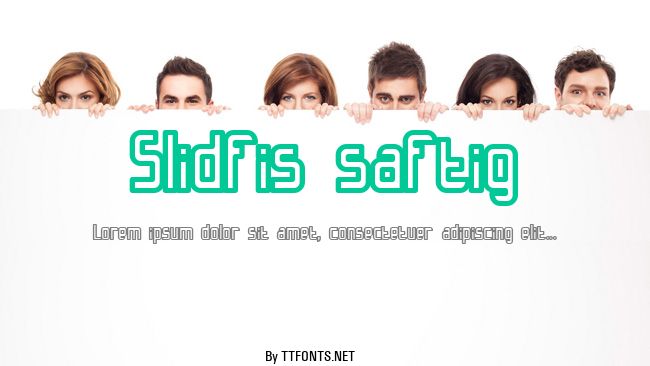 Slidfis saftig example