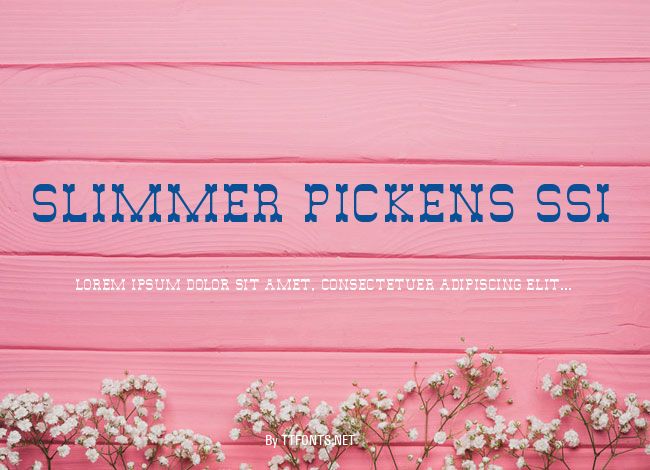 Slimmer Pickens SSi example